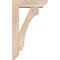 Ekena Millwork Imperial Slat Smooth Bracket w/ Offset Brace, Douglas Fir, 5 1/2"W x 18"D x 30"H BKT0604X18X30IMP06SDF - alternate 4